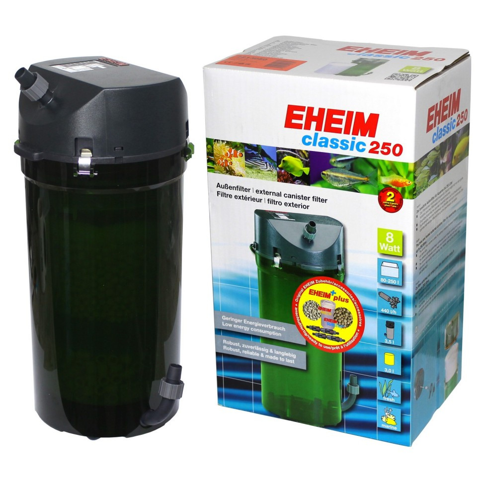 Фільтр зовнішній, Eheim Classic 2213 (plus), 440 л/год. Зовнішній акваріумний фільтр