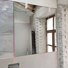 Монтаж дзеркала в плитку / Вклеїти на стіну ванної кімнати