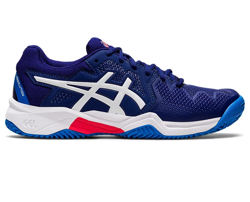 Кросівки тенісні дитячі Asics Gel-Resolution 8 Clay GS 1044A019-405