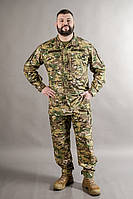 Тактический костюм камуфляжный Китель армейский + военные штаны мультикам Рип Стоп для ВСУ MILIGUS