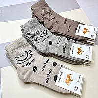 Высокие женские носки Limerence, Кофе, 36-40р, 12 пар