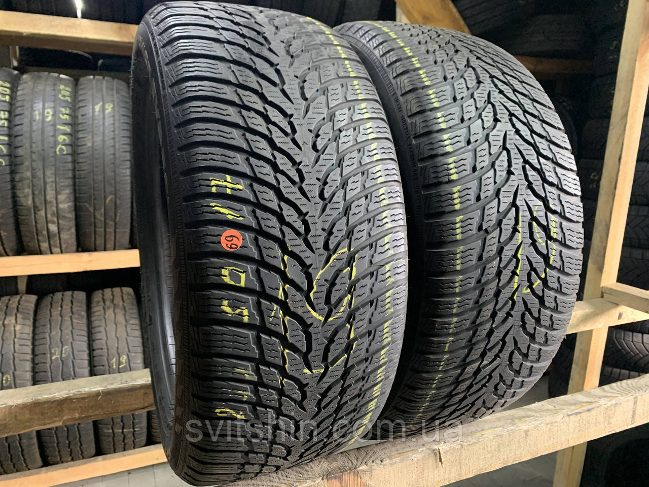 Шини зима 235/50R17 Nokian WR Snowproof 5мм 19рік