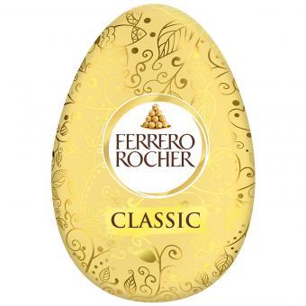 Велике шоколадне яйце Ferrero Rocher Easter Egg Classic 100g, фото 1