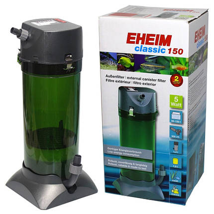 Фільтр зовнішній, Eheim Classic 2211, 300 л/год. Забезпечує кришталеву прозорість води., фото 1