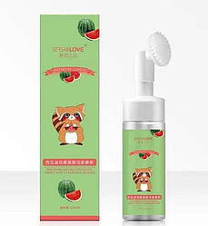 Пінка-мус для вмивання SERSANLOVE Watermelon Amino Acid Cleanser Mousse з екстрактом кавуна 150 мл