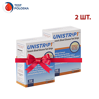 Тест-смужки Gen Ultimate (аналог OneTouch Ultra) (2 упаковки), фото 1