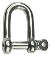 Карабін U-подібний (скоба такелажна) 4 мм нержавіючий А4 (10 шт/уп)