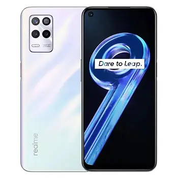 Смартфон Realme 9 5G RMX3474 4/64Gb White Global, 50+2+2/16Мп, 2sim, 6.6" IPS, 5000mAh, 8 ядер