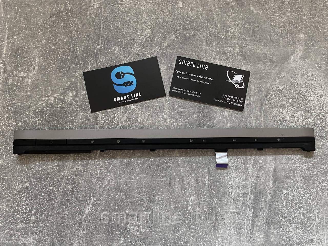 Корпус накладка з кнопками медіа та включення для ноутбука HP ProBook 6450b, фото 1