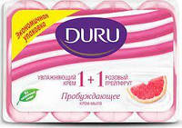 Крем-мило DURU Рожевий Грейпфрут, 4х80 г