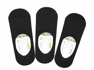 Жіночі сліди Marjinal бпамбук сітка однотонні 35-40 12 пар/уп чорні