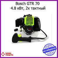 Мотокоса Bosch GTR 70 (4.8 кВт, 2х тактный). Бензокоса Бош, кусторез, триммер
