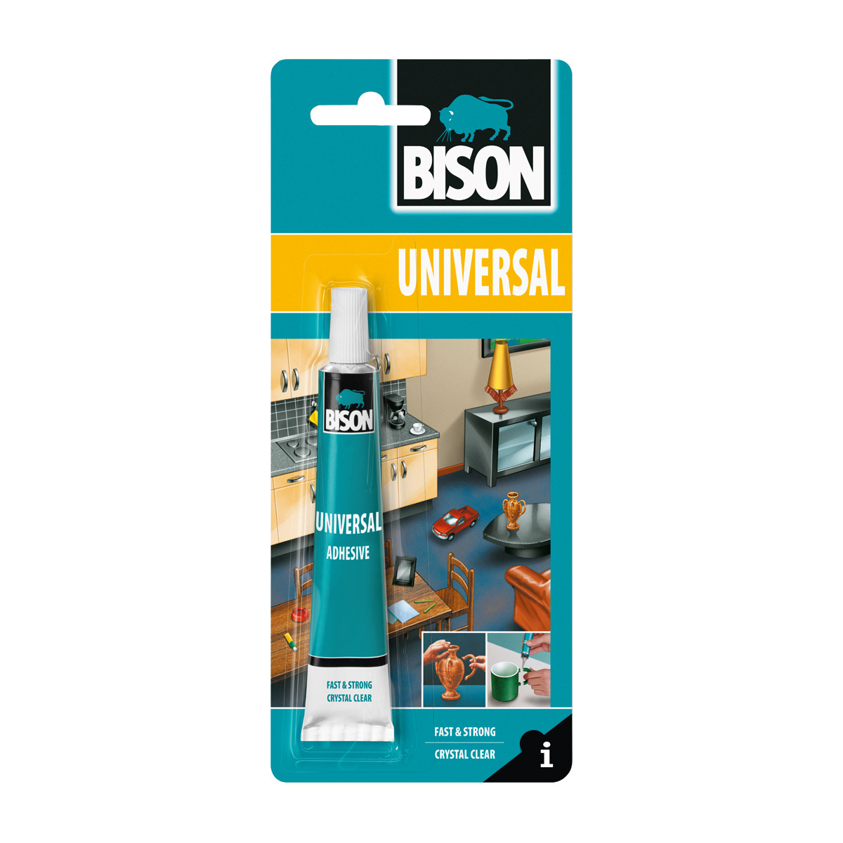 Универсальный клей Bison - 25мл - фото 1 - id-p1787200551