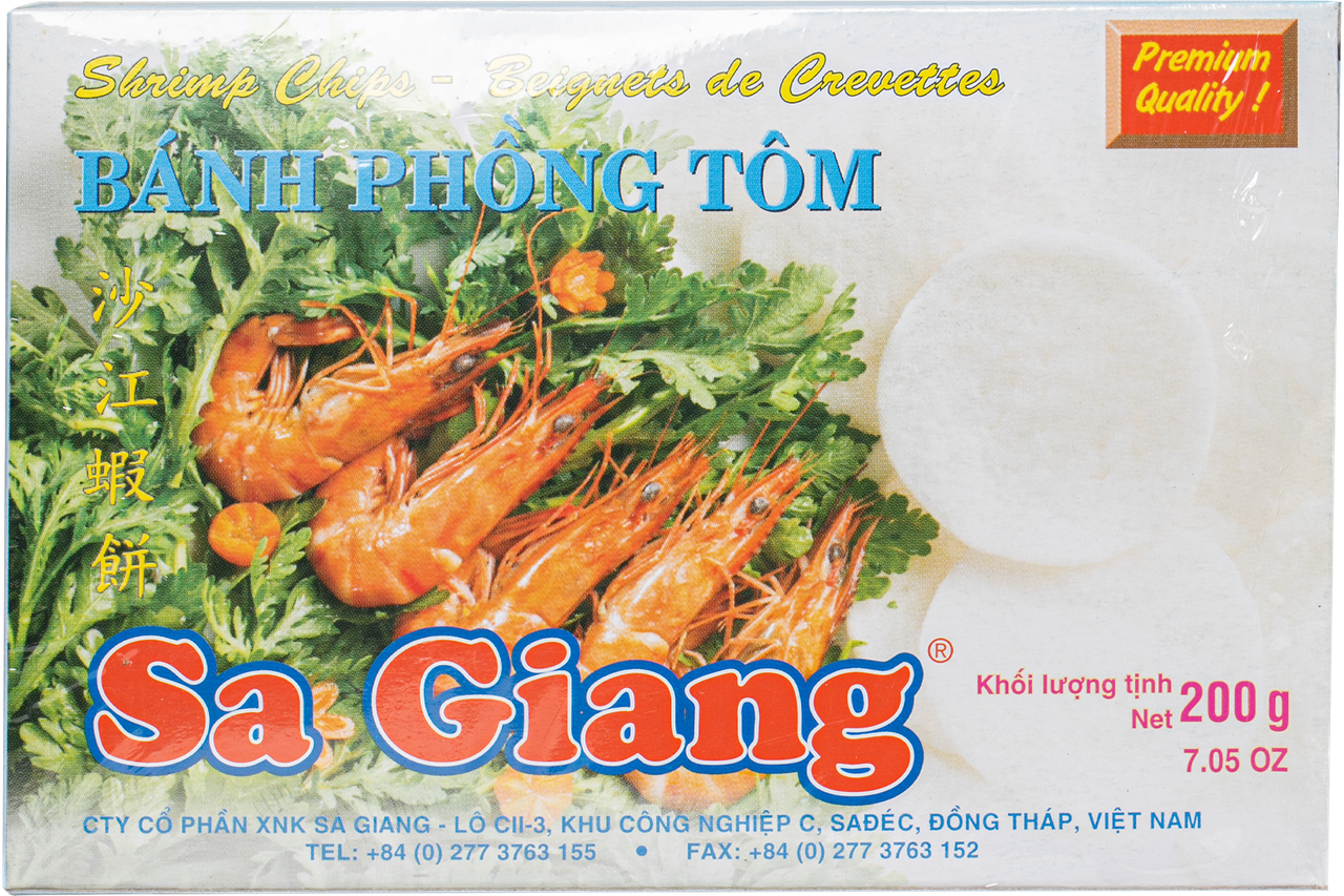 Чипси креветкові SA GIANG 200 г