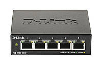 Комутатор D-Link DGS-1100-05V2 5xGE Easy Smart