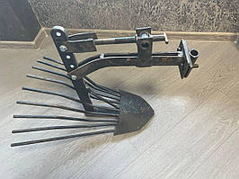 Картоплекопалка (лапа-копалка) з зчіпкою для повітряного мотоблока