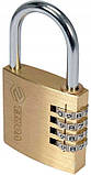 Навісний Кодовий Замок 50 мм Латунний (77609), фото 4