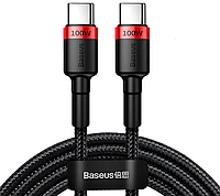 Кабель Baseus 2м PD 100 Ват 5А 20V Type-C USB-С для быстрой зарядки QC 3.0 | Шнур Baseus 5A/20V Quick Charge 3