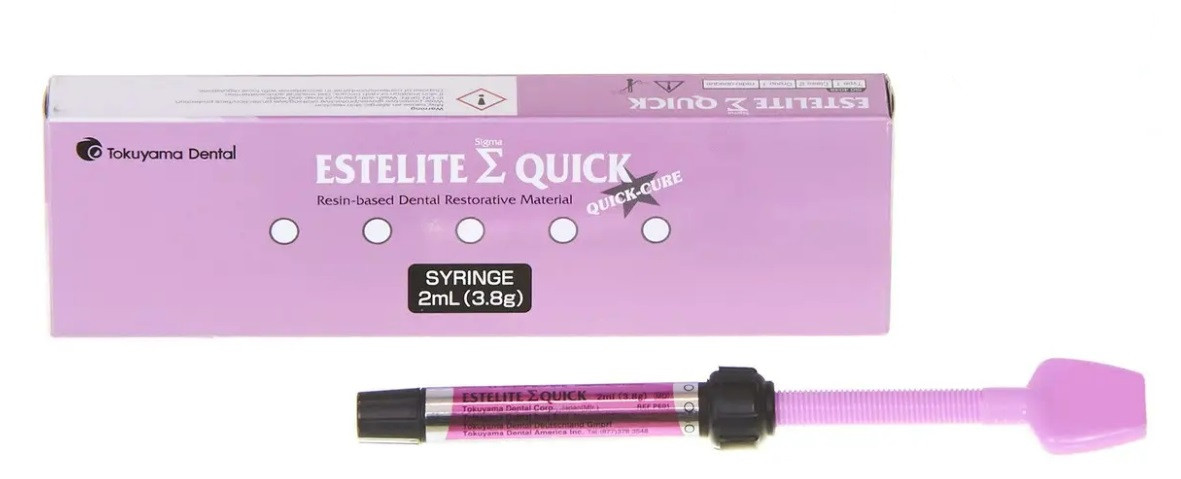 Композит світловідтвердний Estelite Sigma Quick (Естелайт Сигма Квік), шприц 3.8 г, колір OА2