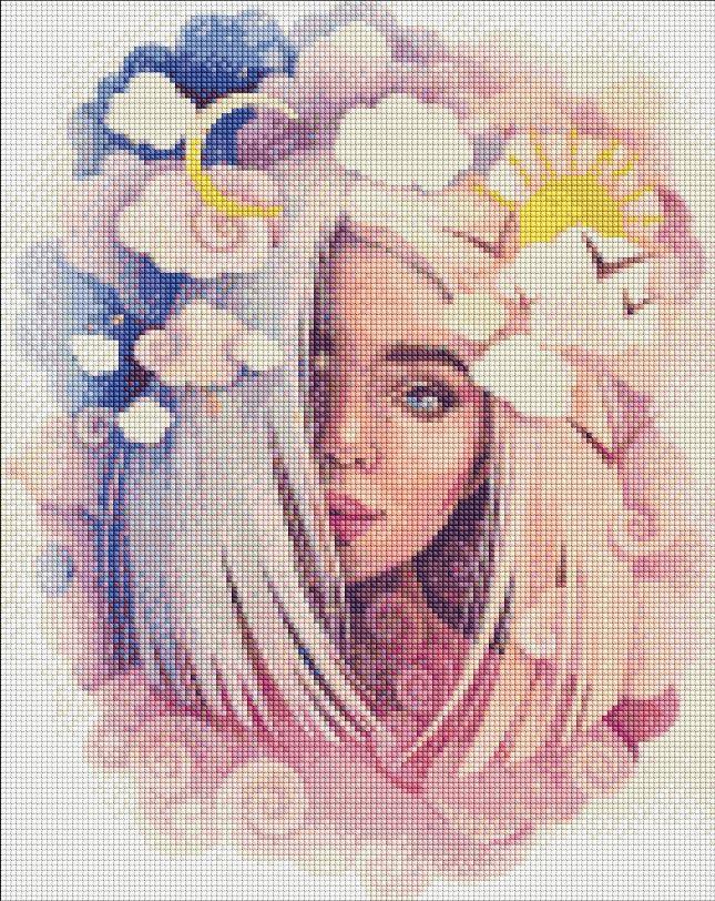 Картина стразами Ідейка День і ніч ©lesya_nedzelska_art (AMO7444) 40 х 50 см (На підрамнику), фото 1