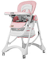 Детский стульчик для кормления CARRELLO Caramel CRL-9501/3 Розовый (CRL-9501/3 Candy Pink)