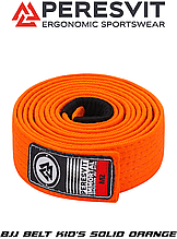 Пояс для дитячого кімоно джиу-джитсу Peresvit BJJ Belt Kid's Solid Orange