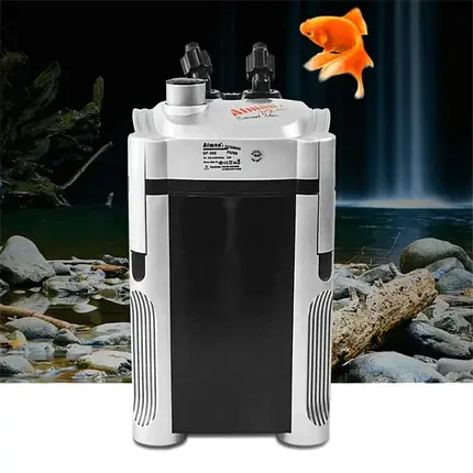 Фільтр зовнішній, Atman DF-1000, 1500 л/год. Каністровий фільтр для прісноводних і морських акваріумів, фото 1