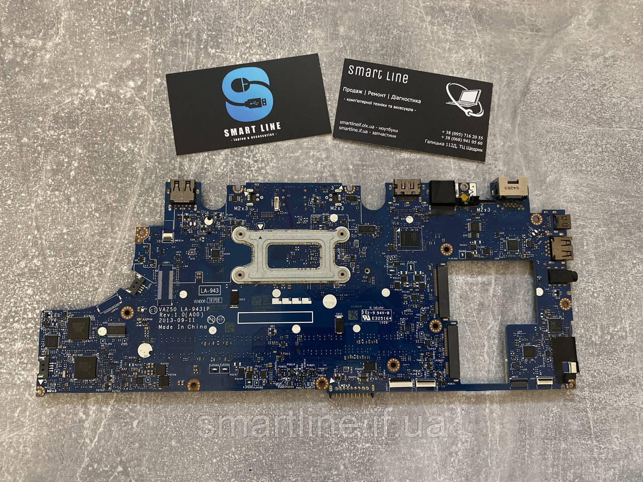 Материнська плата Dell Latitude E7240 | SR1EE | I5-4310U