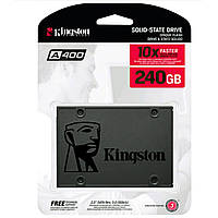 SSD 240 GB 2.5" SATA III Kingston A400 - твердотільний накопичувальний (жорсткий) диск SA400S37/240G (770008472)