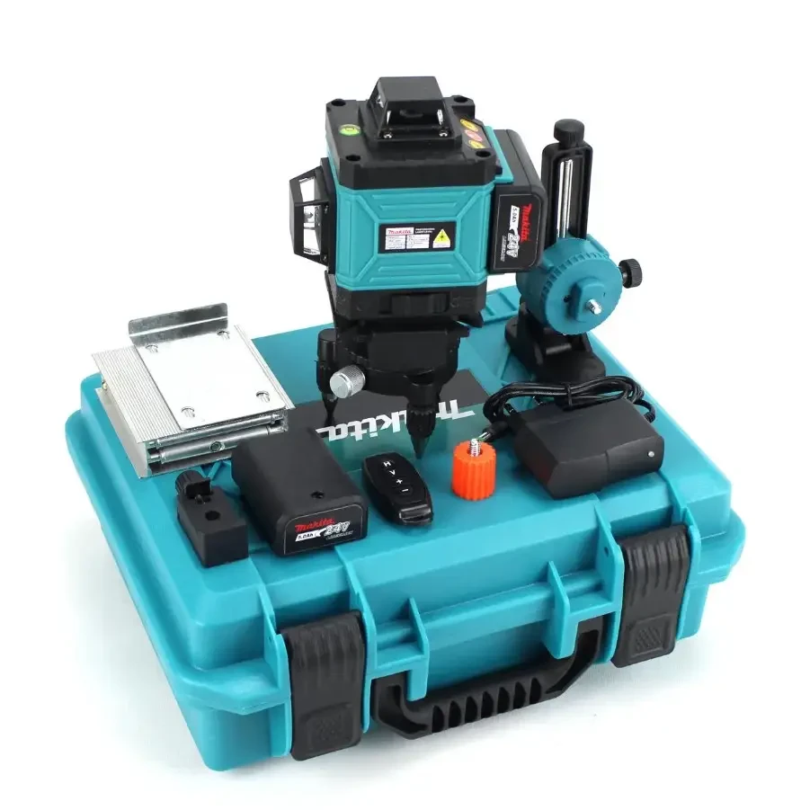 Лазерний рівень нівелір Makita SKR200Z (4D, 16 променів) АКБ рівень нівелір Макіта, фото 1