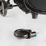 Коляска прогулянкова дитяча JOY Elegans A-16207 з телескопічною ручкою, чохлом на ніжки та підсклянником, фото 10