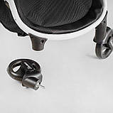 Коляска прогулянкова дитяча з чохлом на ніжки та підсклянником JOY Elegans A-12295 з алюмінієвою рамою, фото 10