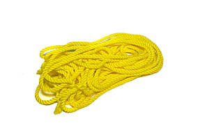 Шнур декоративний Проміс-Плюс жовтого кольору, 5м