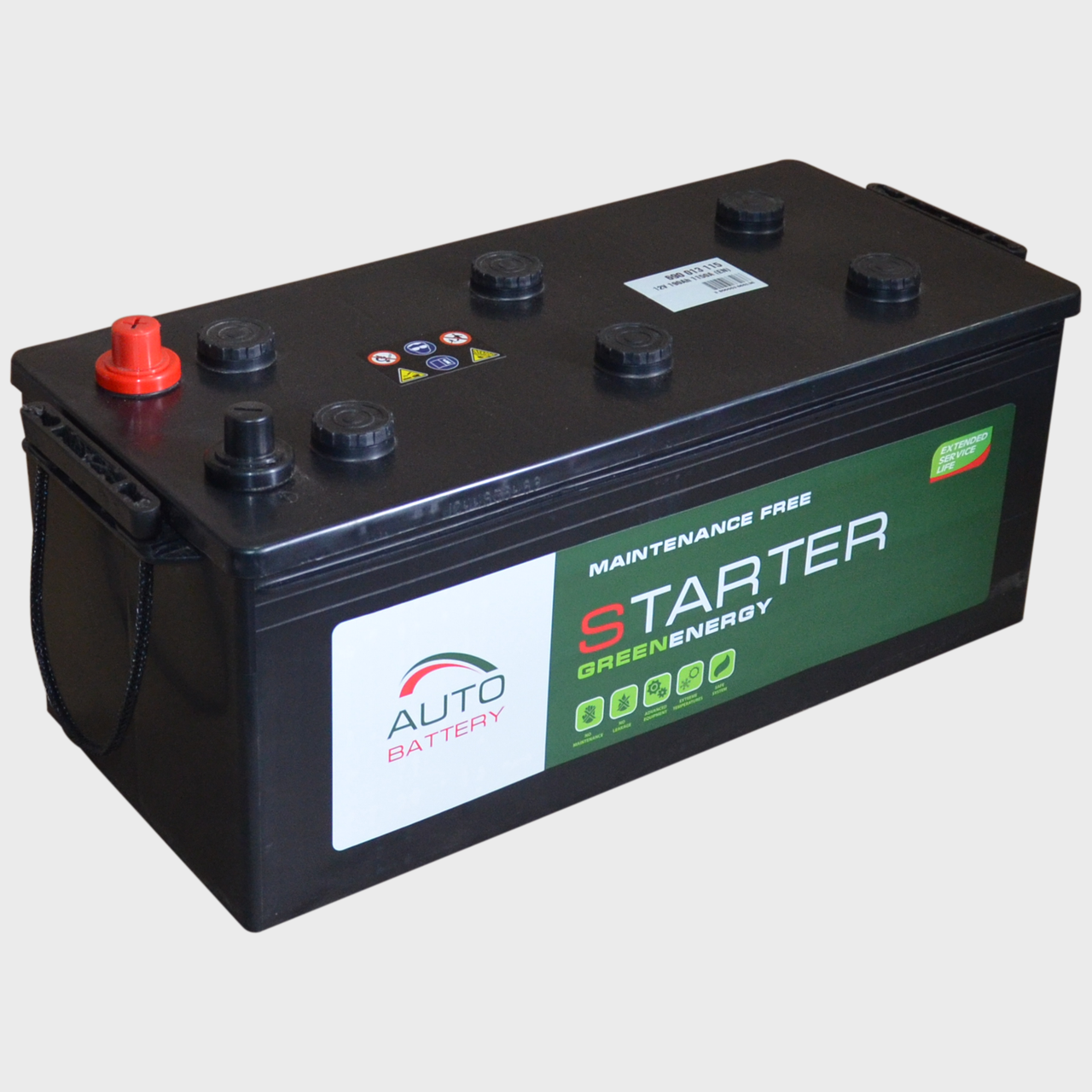 Акумулятор автомобільний 190 А·год (+/-) STARTER GE АКБ 513x223x223, фото 1