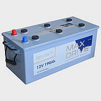 Акумулятор автомобільний 190 А·год (+/-) MAX DRIVE АКБ 510х223х214