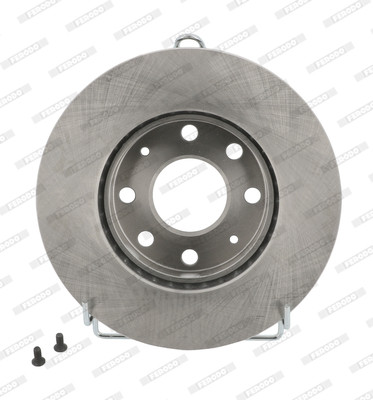 Диск гальмівний FERODO DDF1279 перед CHEVROLET AVEO 05- (OE 96574633)