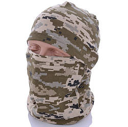 Балаклава "Піксельна- Хакі" Розмір: Доросла (04036-1)