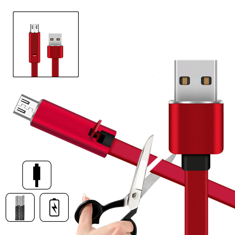 Восстанавливаемый Зарядный Кабель для Micro USB 1,5 m Reborn (5001433)