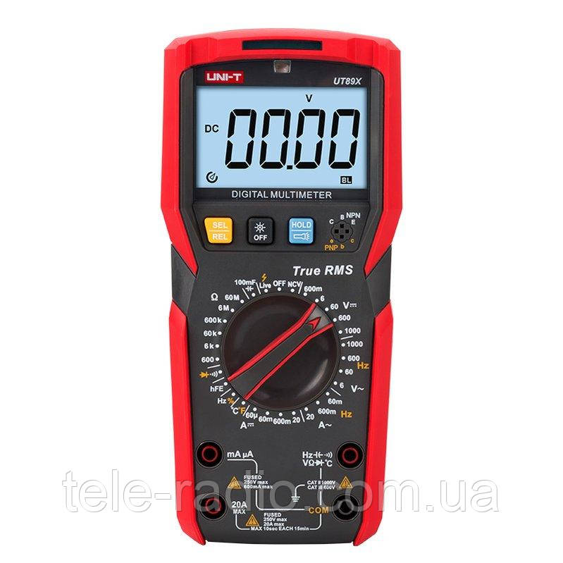 Цифровий мультиметр (тестер) UNI-T UT89X (універсальний)