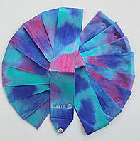 Лента Chacott Tie Dye 5 м col. 376. Blue Purple