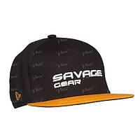 Кепка Savage Gear Flat Peak 3D Logo Cap One size black