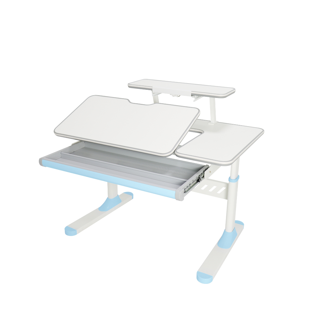 Універсальна зростаюча парта-трансформер для підлітка Cubby Tulipa Blue, фото 3