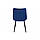 Крісло CHARLIE синій велюр / чорний каркас, фото 7