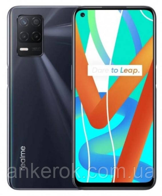 Смартфон Realme  8 5G 6/128GB NFC (Supersonic Black) Global