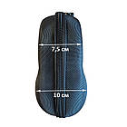 Чохол для навушників жорсткий Чорний 21*17*10 см. Кейс-футляр для зберігання навушників, фото 3