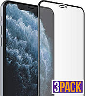 Защитный экран FlexGear для iPhone 11 Pro Max/iPhone Xs MAX [Полное покрытие] закаленное стекло, прозрачный (3