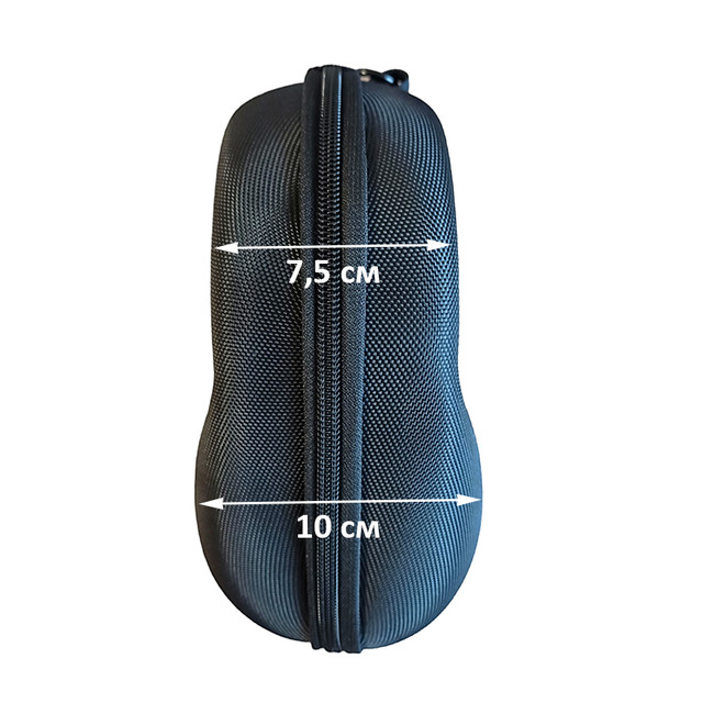 Чохол для повнорозмірних навушників Чорний фігурний