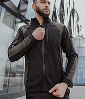 Куртка мужская S Intruder SoftShell Light iForce хаки крутая качественная практичная демисезонная удобная КМ
