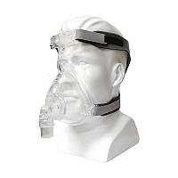 Носоротична маска для апаратів ШВЛ для СіПАП терапії та неінвазивної вентиляції легень L М розмір