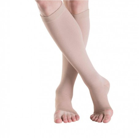 Компресійні гольфи SIGVARIS MEDICAL TRADITIONAL 2 клас компресії відкритий носок 30 % каучук,Швейцарія, фото 1